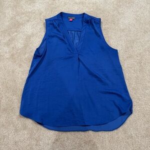 Vince Camuto Rumpled Satin Blouse